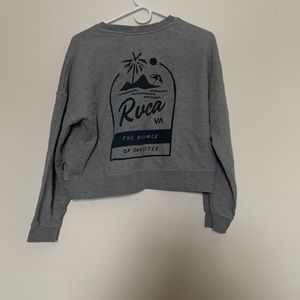 Women’s RVCA crop sweatshirt